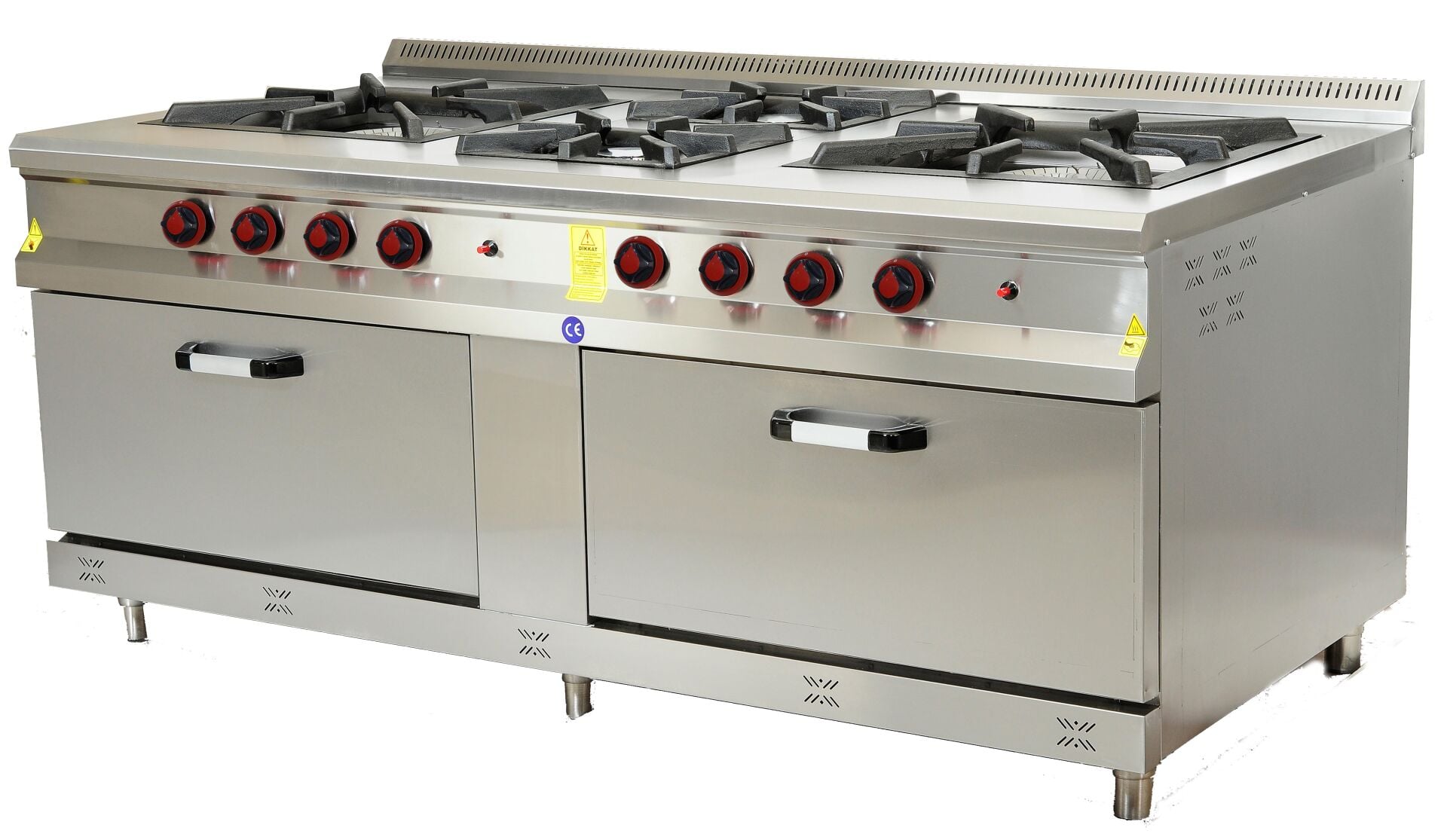 CSA 8 li Kuzine Gazlı ve Lpg Li Ce Belgeli 200x100x85 cm KRCS.KZG.2010.CE