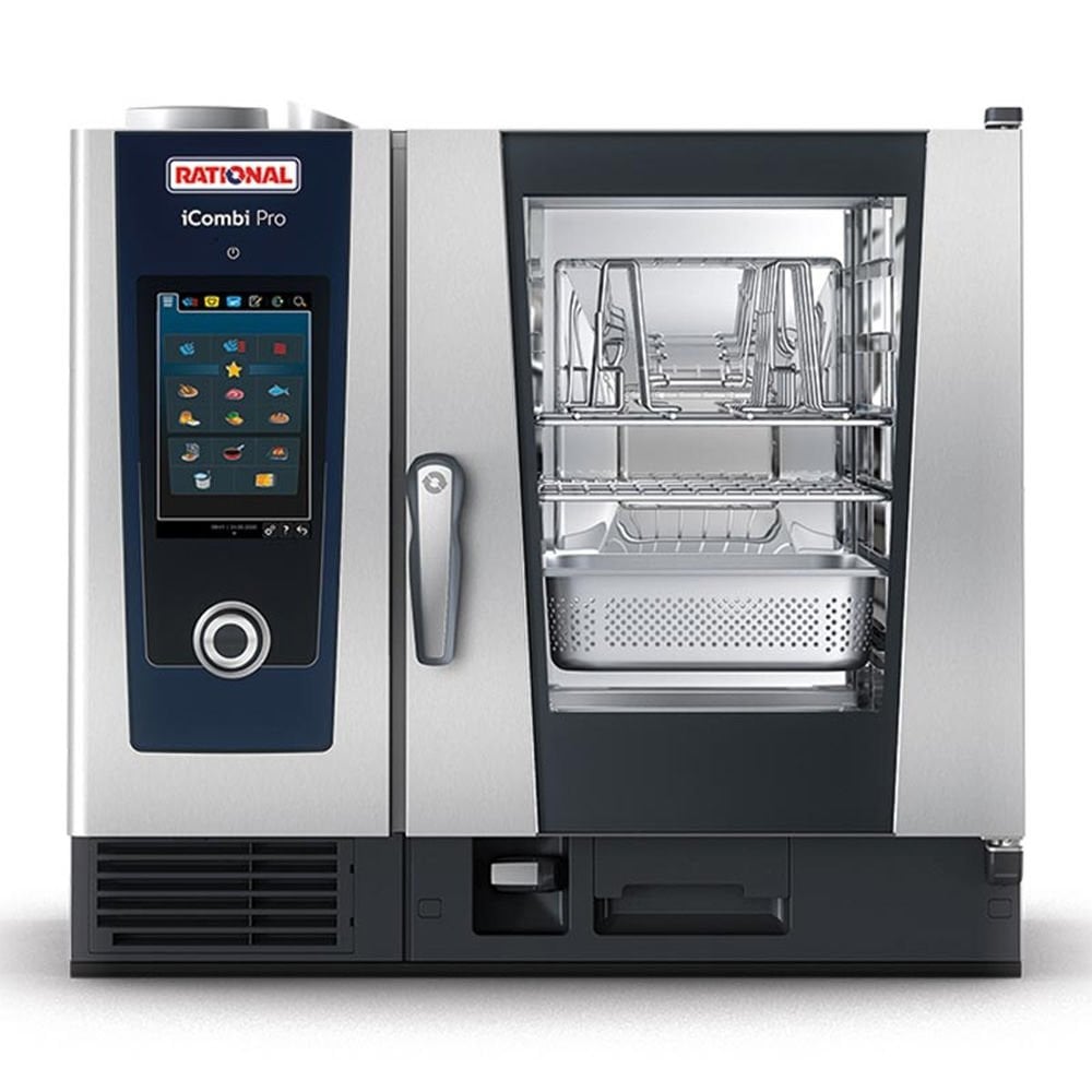 Rational iCombi Pro  6x1/1 GN Kapasitel Kombi Fırın Gazlı ICP61G