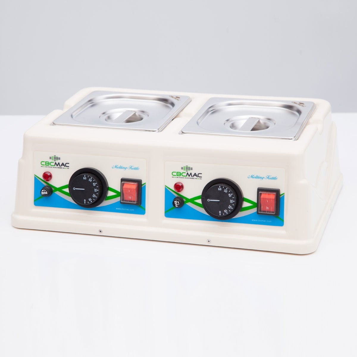 Çikolata Eritme Makinası (Melting Kettle) - CBC 002 W - 3 LT X 2