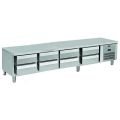Empero 240.60.02-S Set Altı 8xGN2/3-200 Çekmeceli Derin Dondurucu 240x60x60 cm