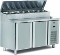 Empero EMP.150.70.01-PS 2 Kapılı Pizza Ve Salata Hazırlık Buzdolabı 300 lt 150x70x85/105 cm