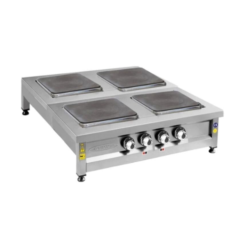 CSA Elektrikli 4 Lü Set Üstü Ocak 90x90x25 cm KRCS.SOE.990