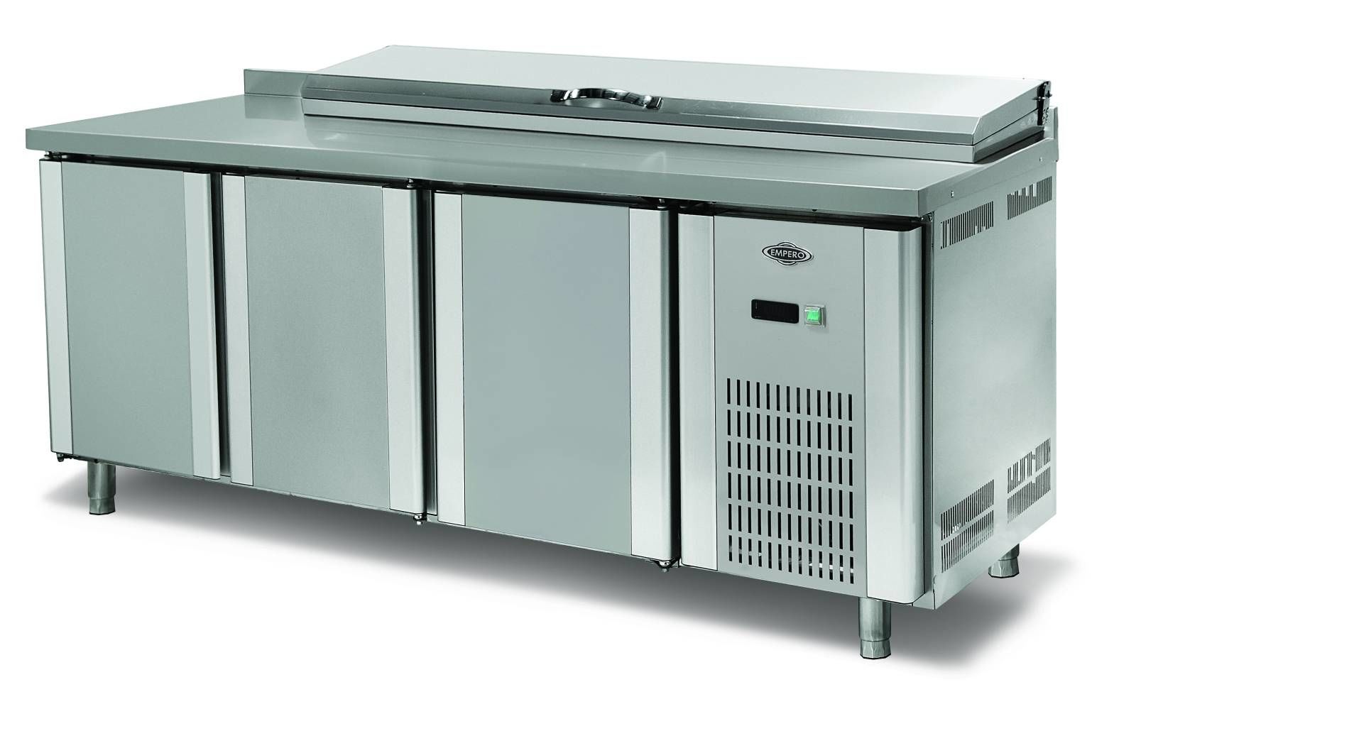 Empero EMP.200.70.01-PSO Pizza Ve Salata Hazırlık Buzdolabı 3 Kapılı 500 lt 200x70x85 cm