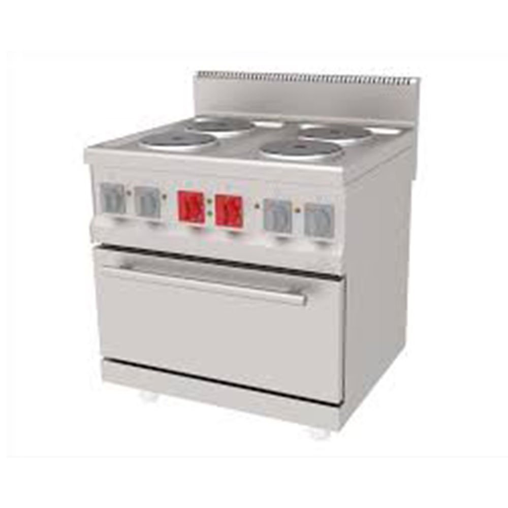 Atalay 4'lü Kuzine Fırınlı Elektrikli 80x70x85 Cm AEK-870