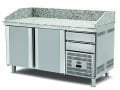 Empero EMP.160.80.01 Granit Tablalı 2 Kapılı Pizza Hazırlık Buzdolabı 300 lt 160x80x102 cm