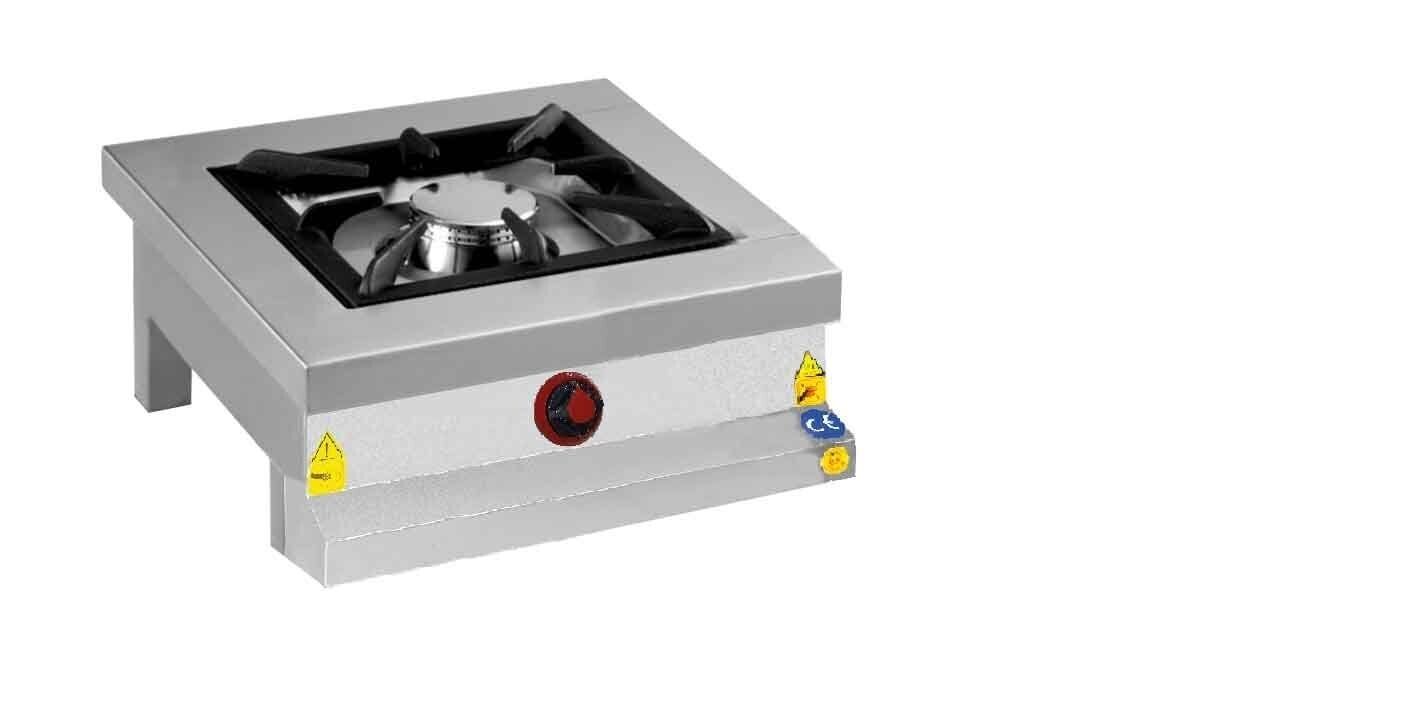 CSA KARACASAN 1 GÖZLÜ ELEKTRİKLİ SET ÜSTÜ OCAK 500x600x250  KRCS.SOG.560.CE