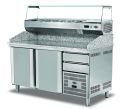 Empero EMP.160.80.02 Granit Tablalı Salatbarlı 2 Kapılı Pizza Hazırlık Buzdolabı 300 lt 160x80x102/152 cm
