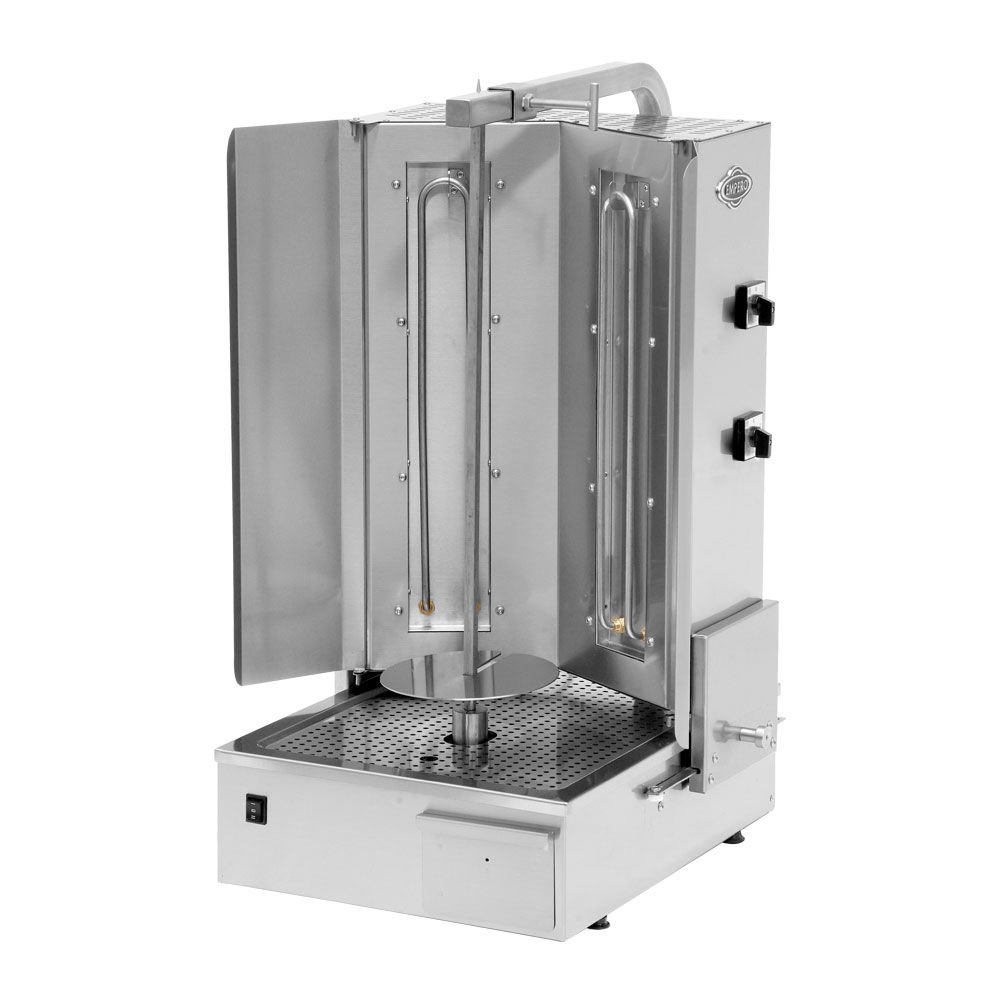 Empero EMP.DN.171-2R Alttan Motorlu V Tipi Döner Ocağı 2 Radyanlı Elektrikli