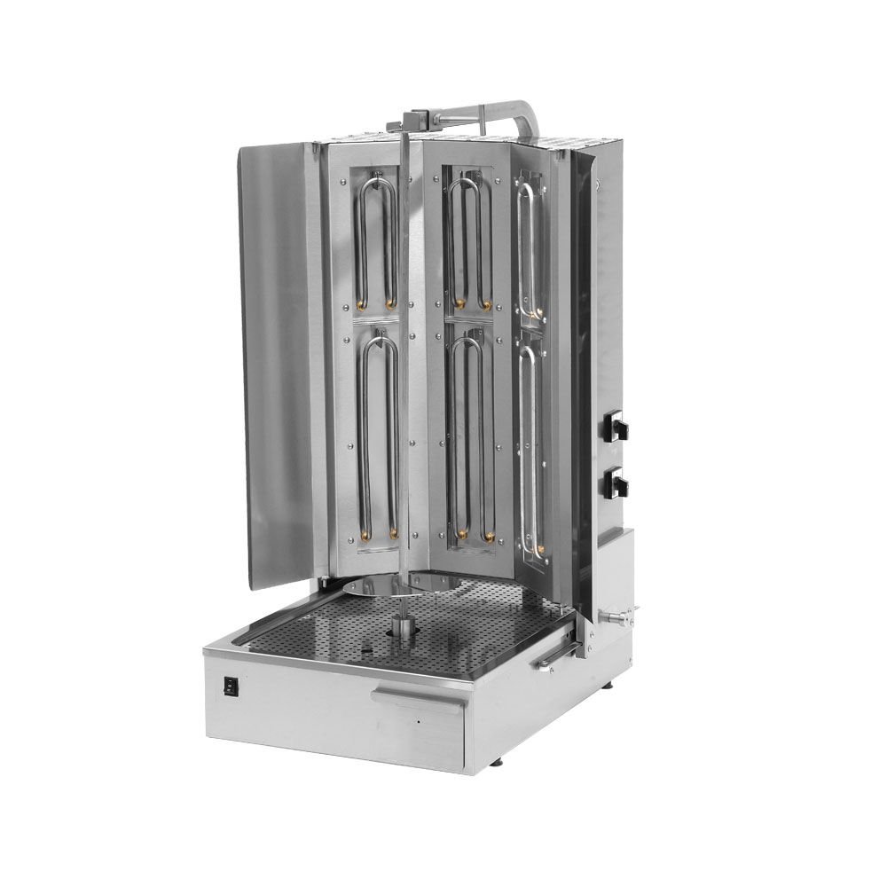 Empero EMP.DN.170-3R Alttan Motorlu V Tipi Döner Ocağı 6 Radyanlı Elektrikli