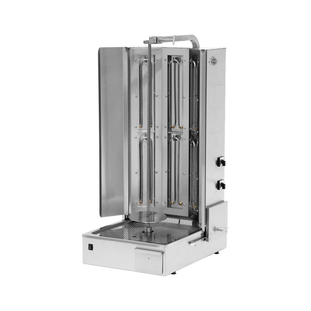 Empero EMP.DN.171-3R Alttan Motorlu V Tipi Döner Ocağı 6 Radyanlı Elektrikli