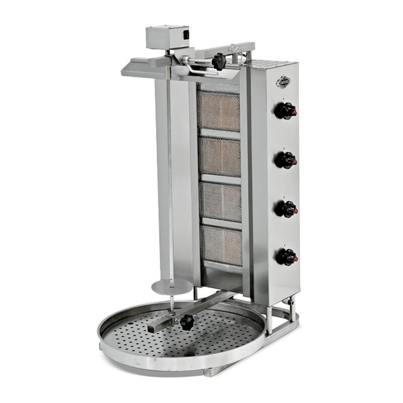 Empero EMP.DN.221 Üstten Motorlu Döner Ocağı 4 Radyanlı Doğalgazlı