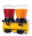 Samixir Panaromik Karıştırıcılı Analog Soğuk İçecek Dispenseri Twin  22+22 L Sarı MM44.AY