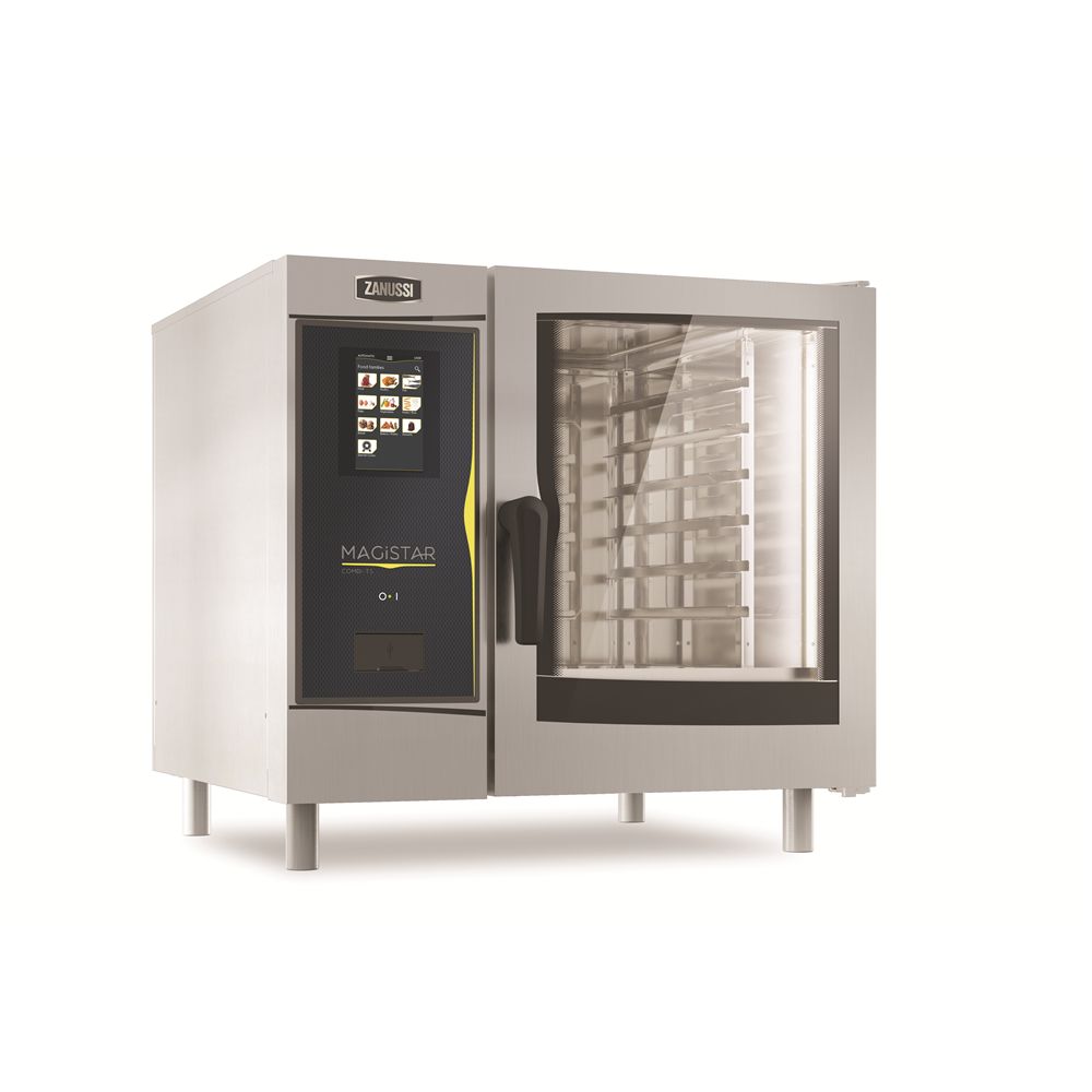 Zanussi 218780 Magistar TS Boylerli Kombi Fırın Dokunmatik Ekran 6xGN1/1 Doğalgazlı