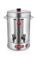 Silverinox 23 lt - 250 Bardak Basmalı Metal Musluklu Çay Makinesi 1908