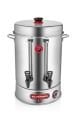 Silverinox 36 lt - 400 Bardak Basmalı Metal Musluklu Çay Makinesi 1909