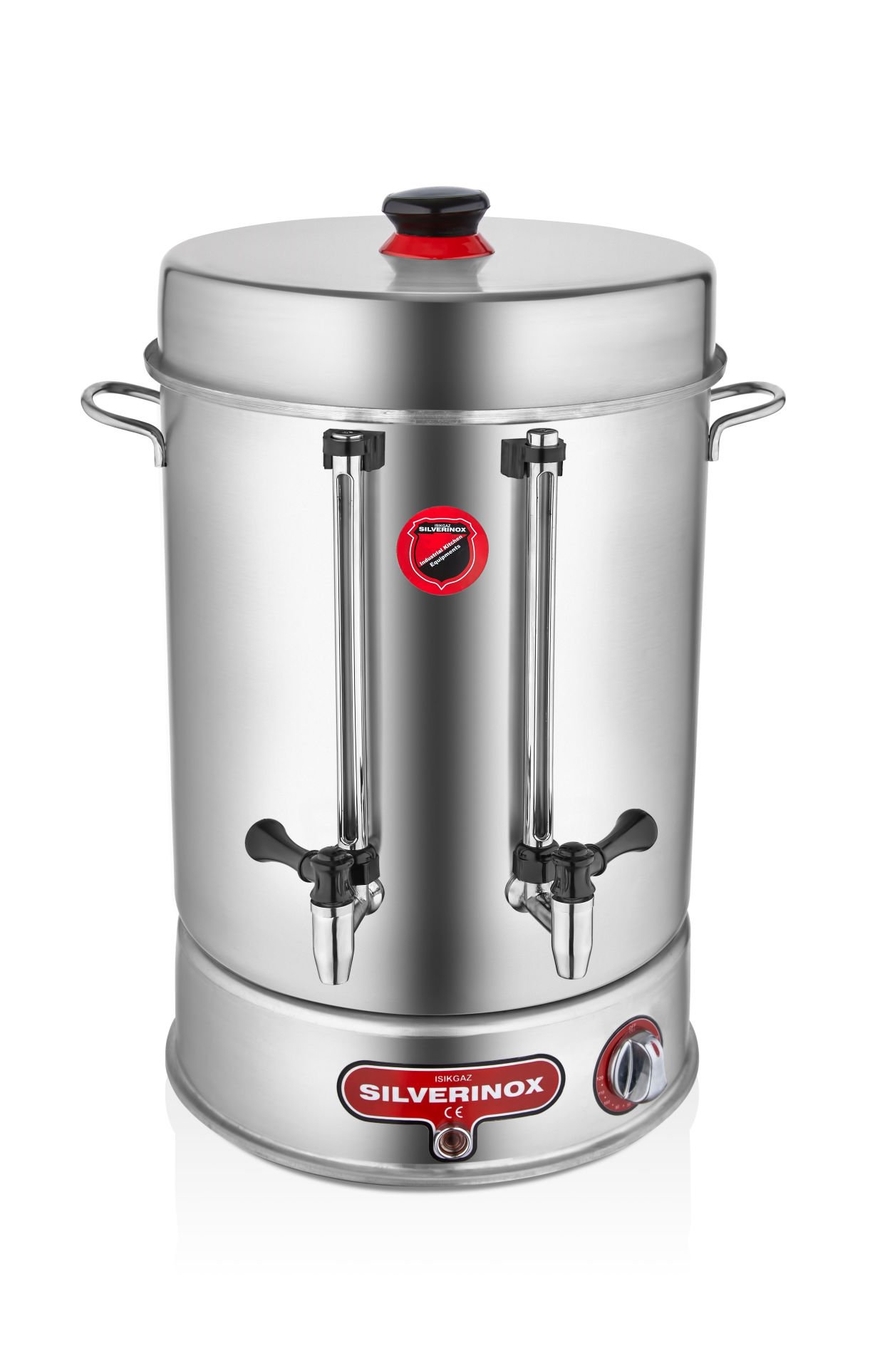 Silverinox 12 lt - 120 Bardak Çevirmeli Metal Musluklu Çay Makinesi 2012