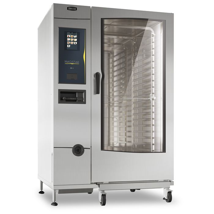 Zanussi 218725 Magistar TS Boylerli Kombi Fırın Dokunmatik Ekran 20xGN2/1 Elektrikli