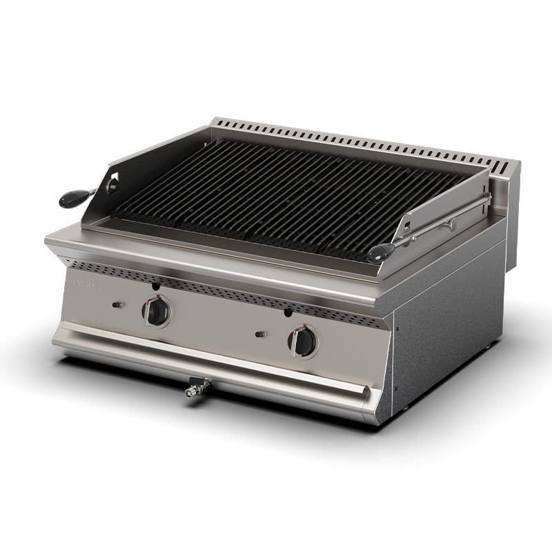 Ersöz 700 Seri Lavataşlı Izgara, 80x73x30 cm, Doğalgazlı