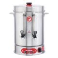 Silverinox 9 lt - 80 Bardak Ses İkazlı Metal Musluklu Çay Makinesi 2032