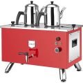 Remta EP03(L) Çift Cidarlı 3 Demlikli Elektrikli Kahveci Ocağı 32.5 lt, Kırmızı