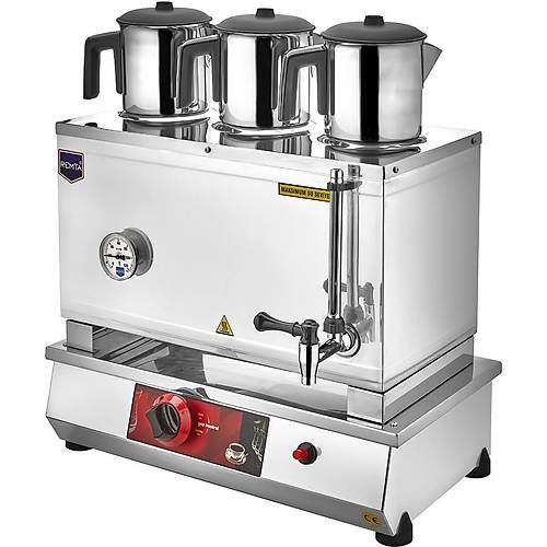 Remta N13(P) 55 Model 3 Demlikli Gazlı (CE) Pleytsiz Çay Ocağı 34 lt