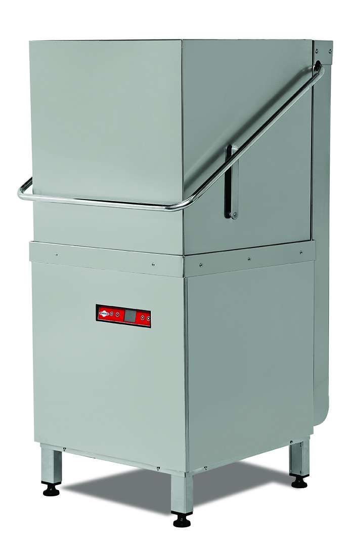 Empero EMP.1000-SDF Giyotin Tipi Dijital Kontrollü Bulaşık Makinesi Parlatıcı ve Deterjan Pompalı 1000 Tabak/Saat 380V