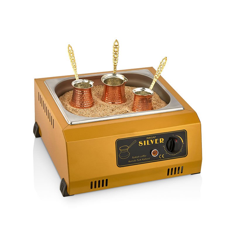 Silverinox Kumda Kahve Makinesi Gold 2179-G