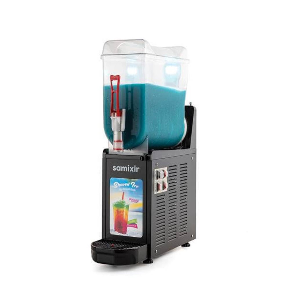 Samixir Slush Makinesi Soğuk Meyve Suyu Dispenseri Mono Allure 12 L Siyah SLUSH12.BA