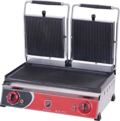 Silverinox 20 Dilim Elektrikli Çift Kapaklı Klasik Tost Makinesi 2132