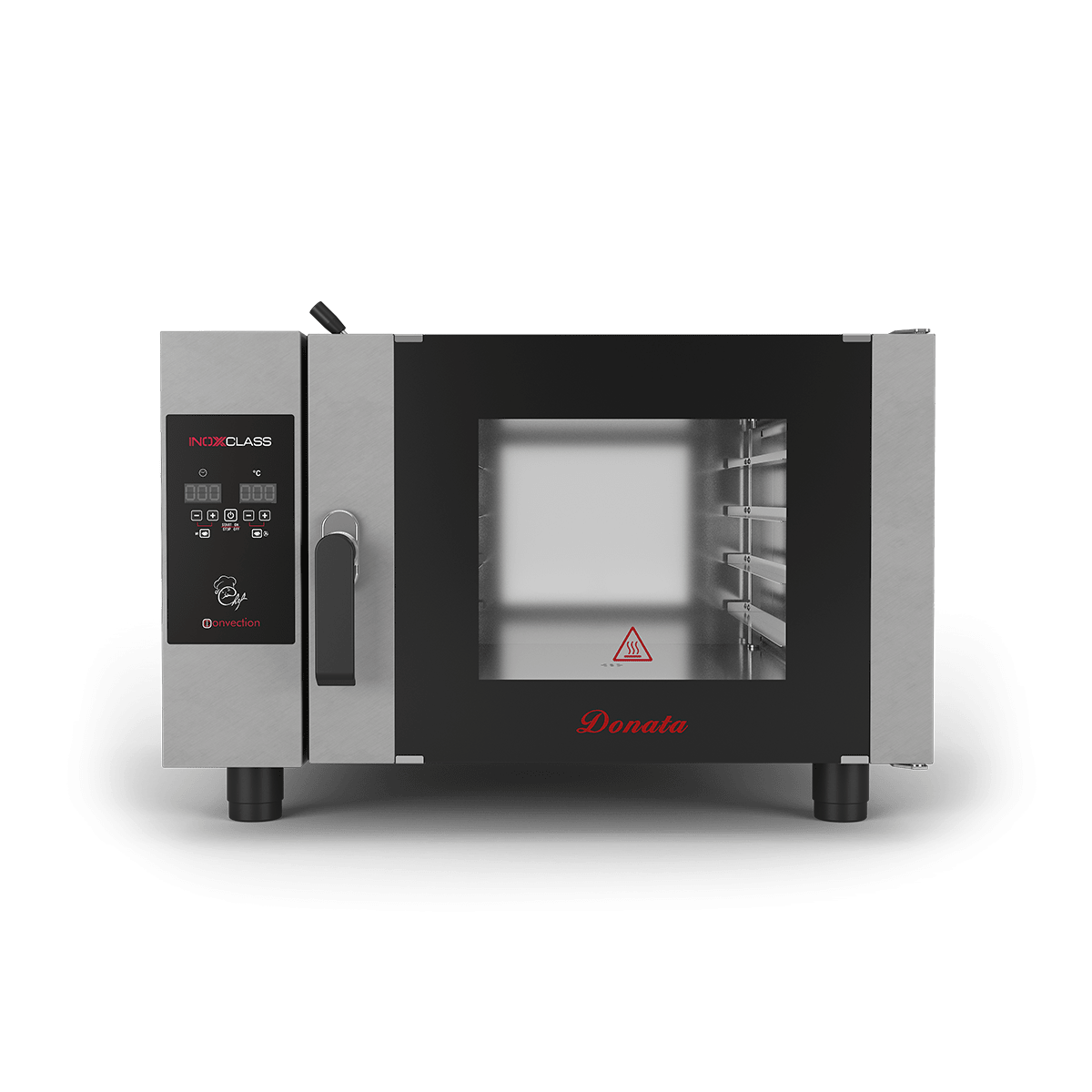 Inoxclass -  D04E Donata Serisi Elektrikli Konveksiyonlu Patiseri Fırını 4 Adet 40x60 cm Tepsi Kapasiteli