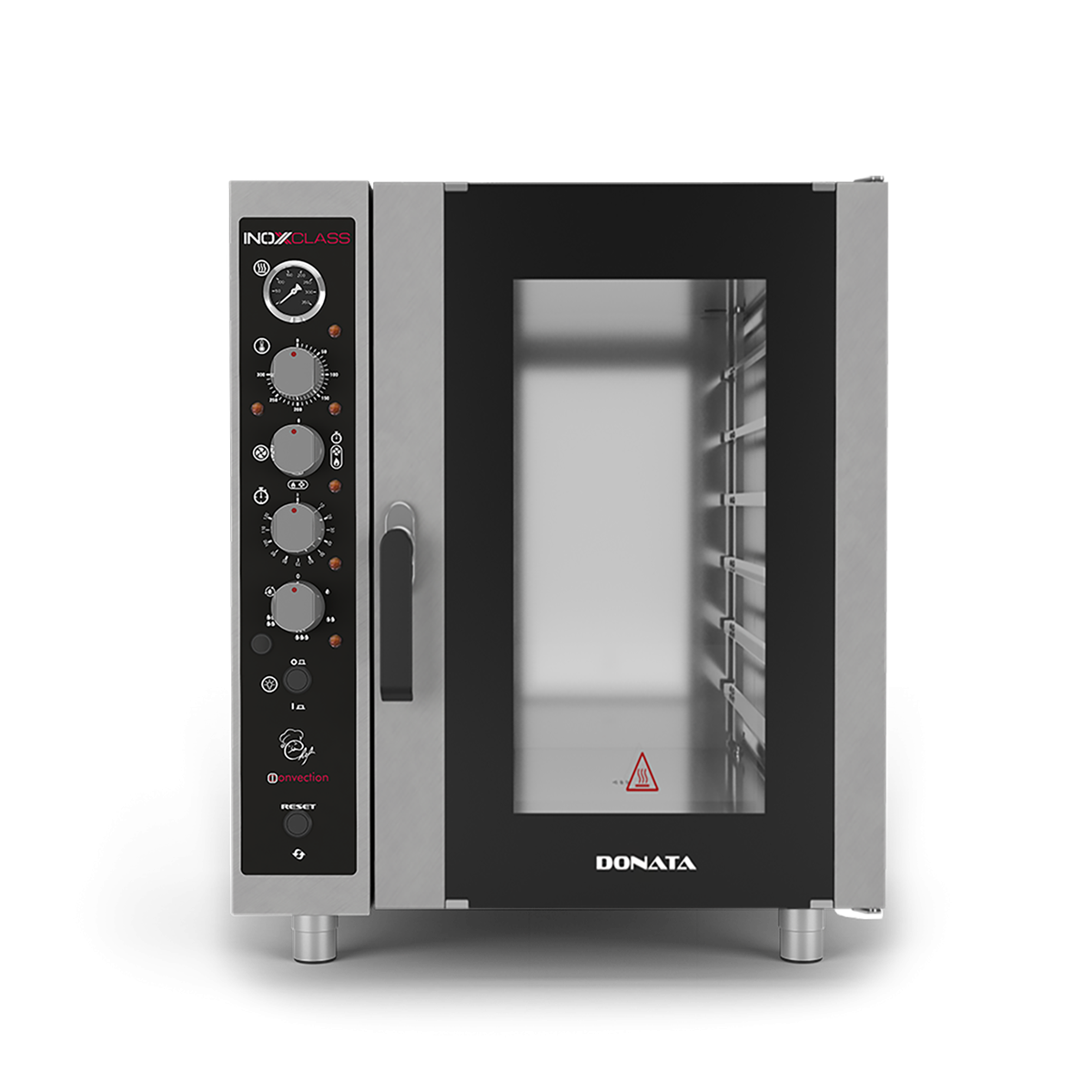 Inoxclass -  D06EG Donata Serisi Gazlı Konveksiyonlu Patiseri Fırını 6 Adet 40x60 cm Tepsi Kapasiteli