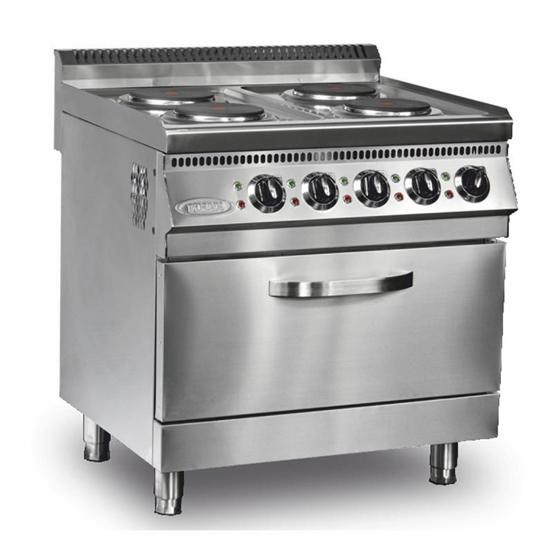 Pimak 6 Gözlü Kuzine, 1 Fırınlı, 120x70x85 cm, Elektrikli