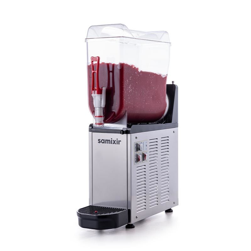 Samixir Mono Slush Granita ve Meyve Suyu Dispenseri 12 L Inox SLUSH12.I