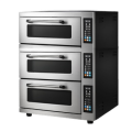 By Kitchen DPO-503 24 cm x 12 Pizza Kapasiteli 3 Katlı Pizza Fırını, Elektrikli
