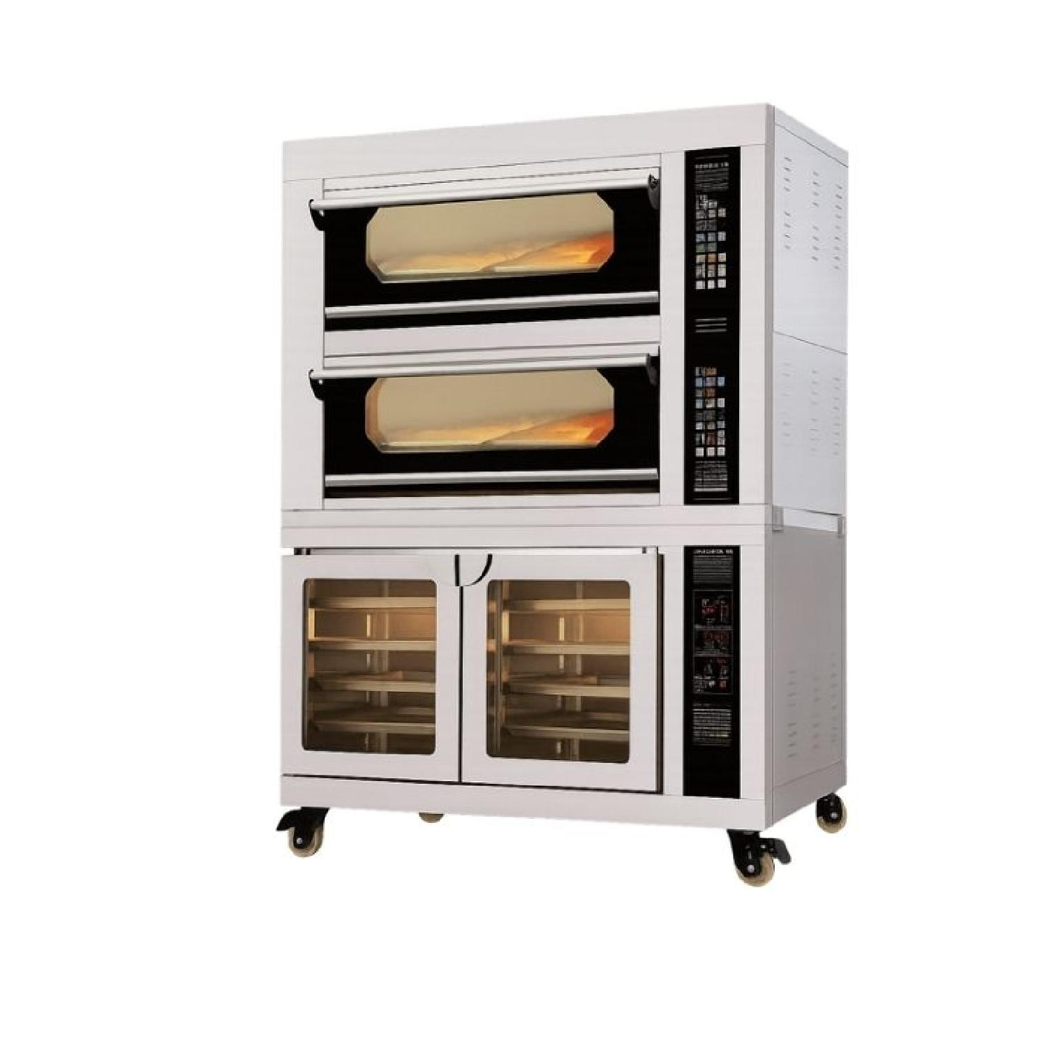By Kitchen DTTF-464 Taş Tabanlı Fırın İki Katlı Elektrikli