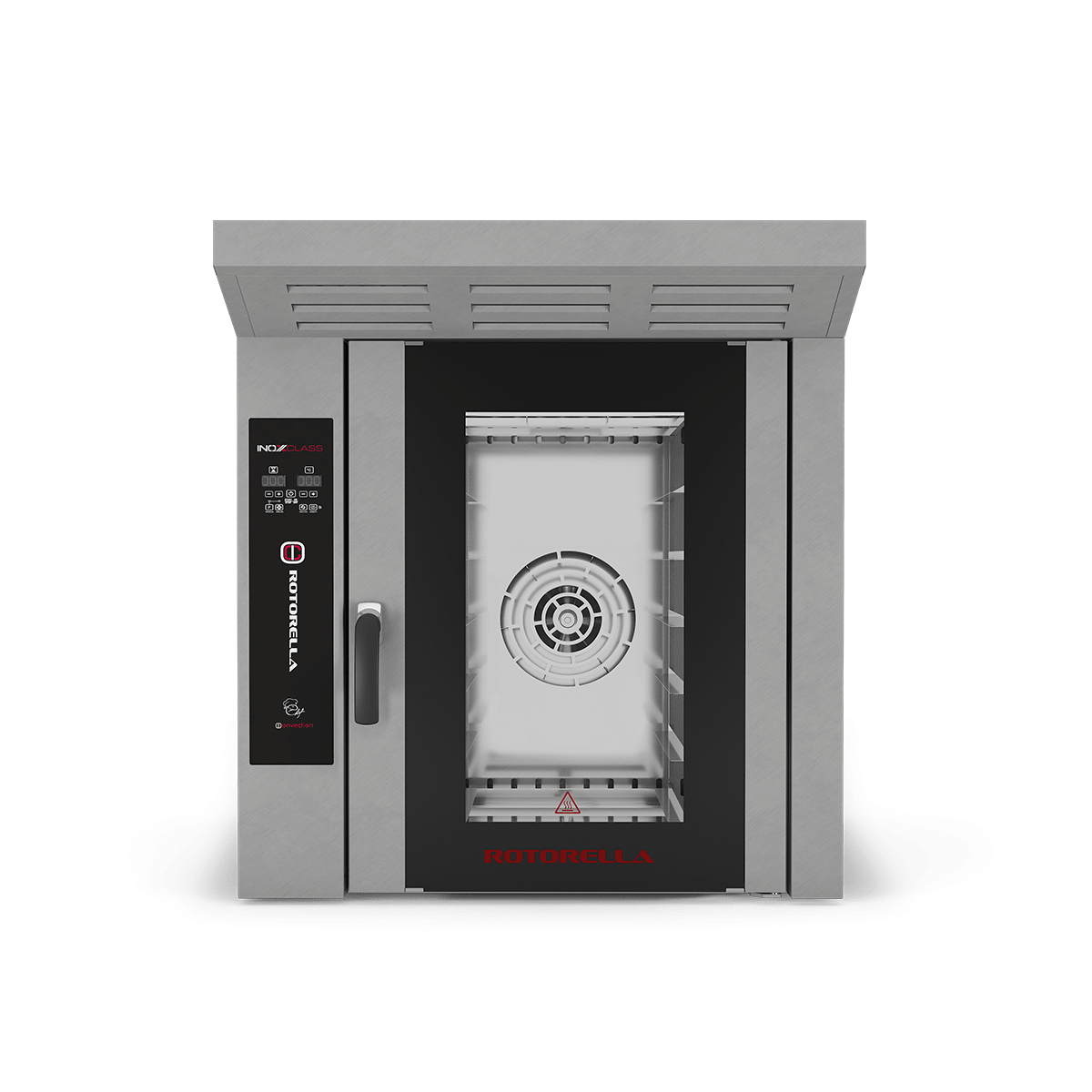 Inoxclass – R06E Rotorella Serisi Elektrikli 6 adet 40x60 Döner Tepsi Kapasiteli Konveksiyonlu Fırın