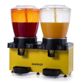Samixir Panaromik Fıskiyeli Analog Soğuk İçecek Dispenseri Twin 22+22 L Sarı SS44.AY