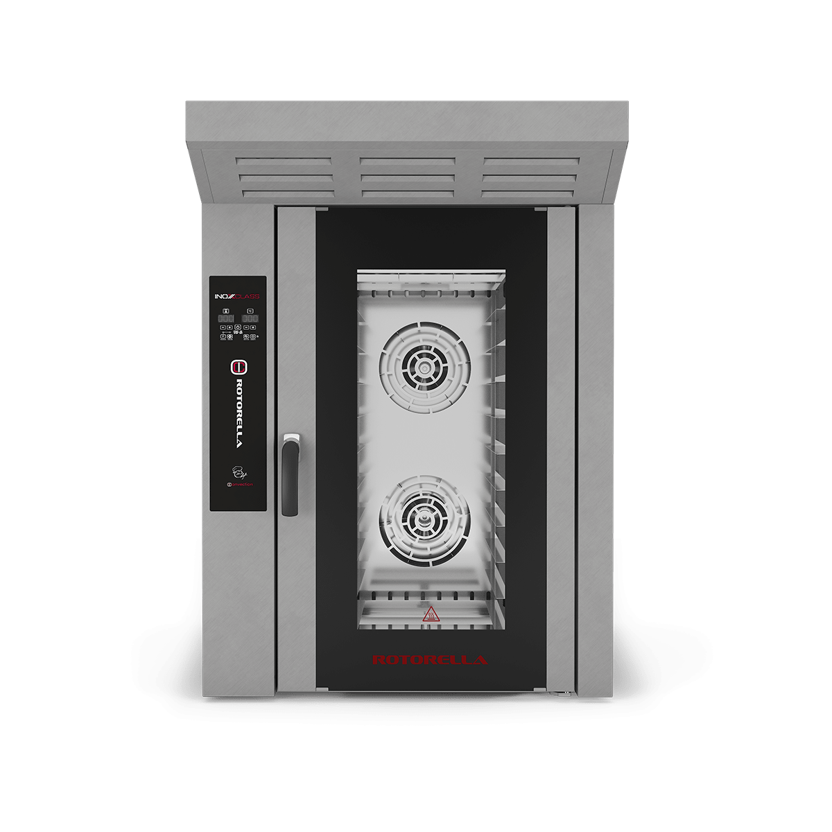 Inoxclass – R10E Rotorella Serisi Elektrikli 10 Adet 40x60 Döner Tepsi Kapastiteli Konveksiyonlu Fırın