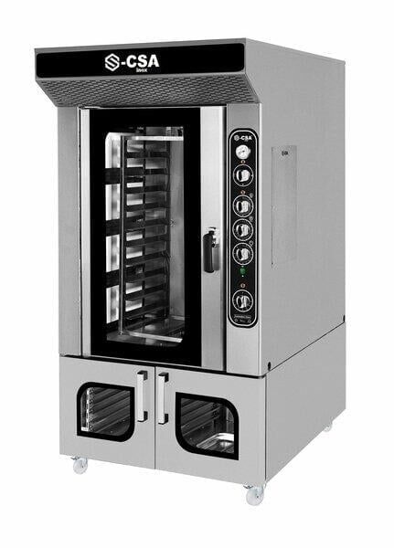 CSA 10 Tepsili Dönerli Elektrikli Manuel Fırın KRCS.MKDFE.10M