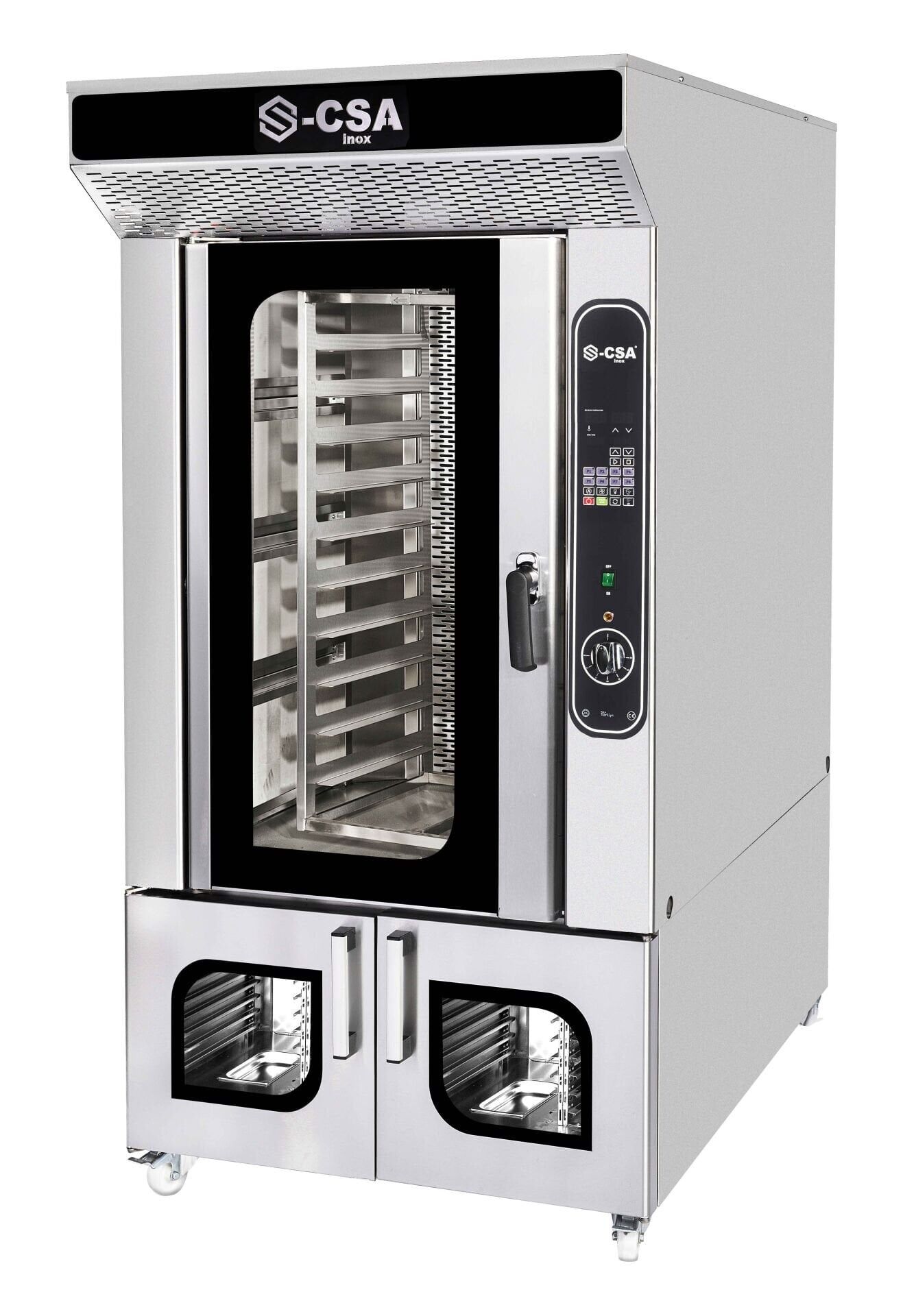 Csa 10 Tepsili Dönerli Elektrikli Fırın, Dijital KRCS.MKDFE.10