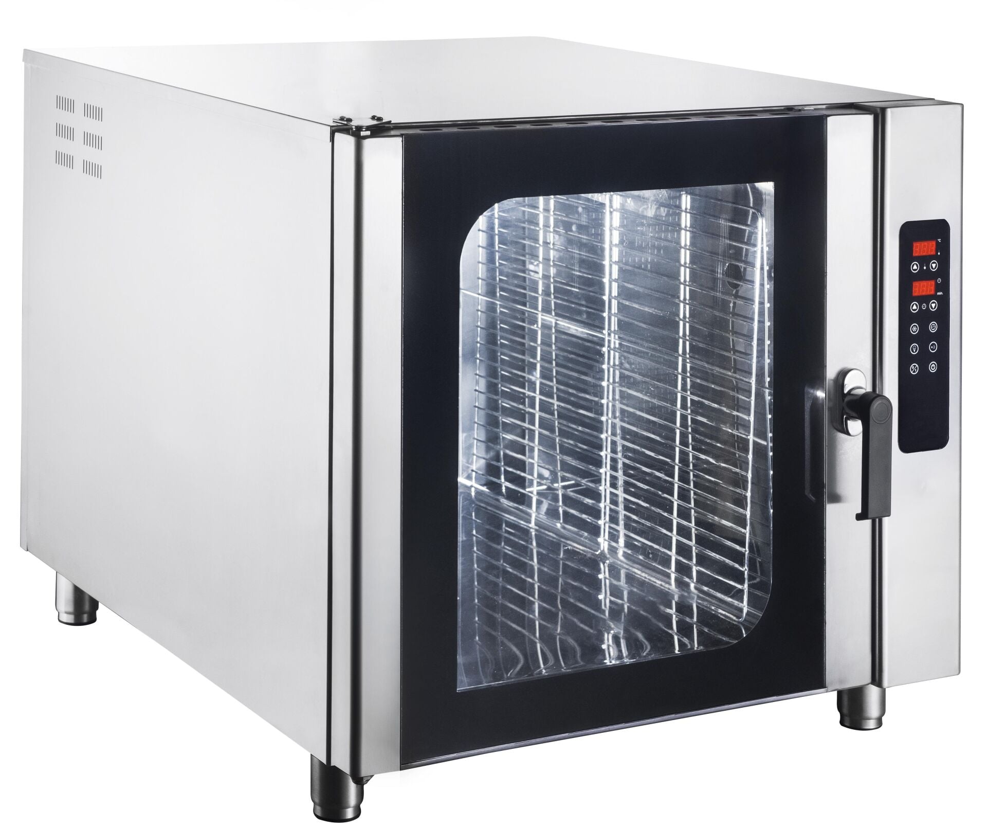 CSA Elektrikli Konveksiyonlu Fırın 10xGN 2/1 Kapasiteli Dijital 91x101x85 cm KRCS.KPFE.91101