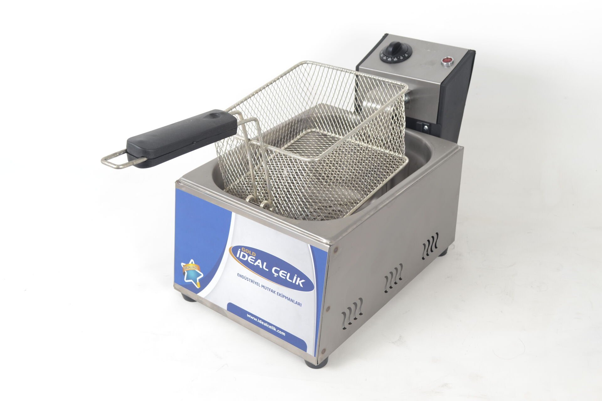 İdeal Çelik 5 Litre Elektrikli Fritöz