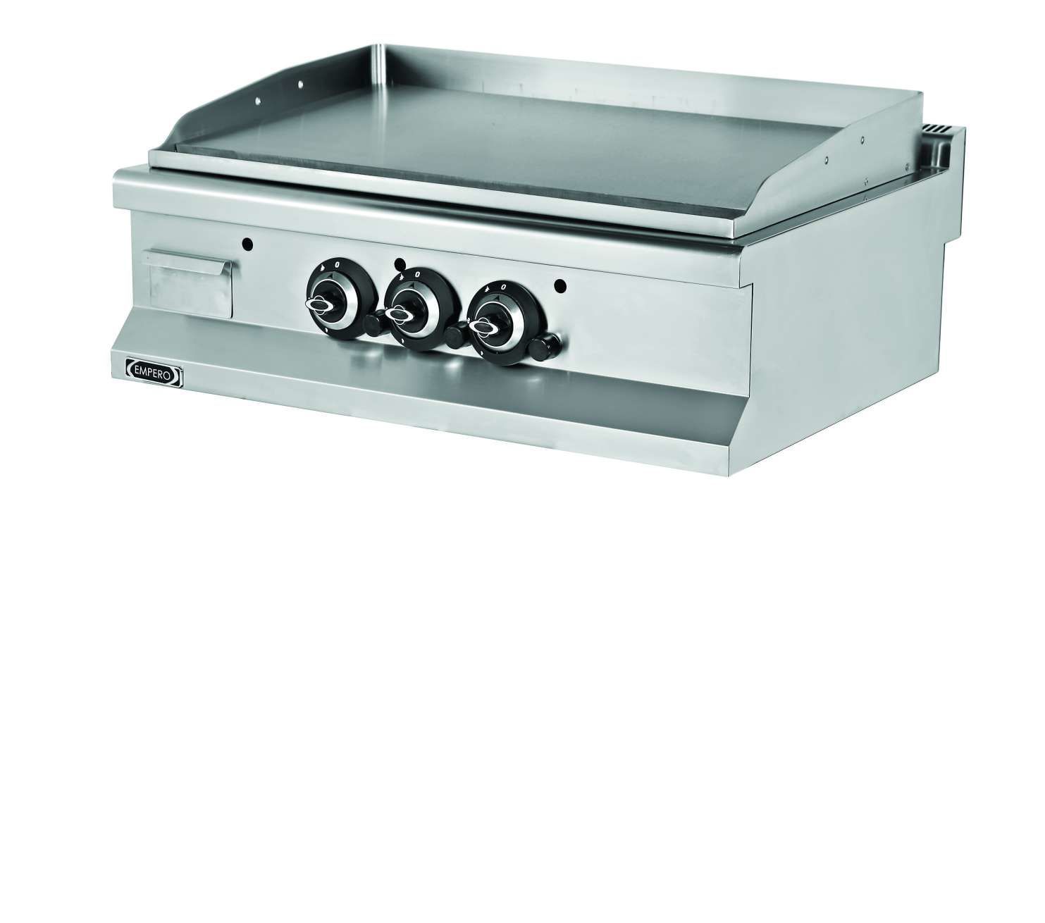 Empero EMP.6IG031-K Snack Seri Set Üstü Oluklu Krom Izgara Gazlı 90x63x28 cm