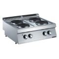 Zanussi  372015 EVO 700 Serisi Set Üstü 4 Yuvarlak Pleytli Elektrikli Ocak 80x70x25 cm