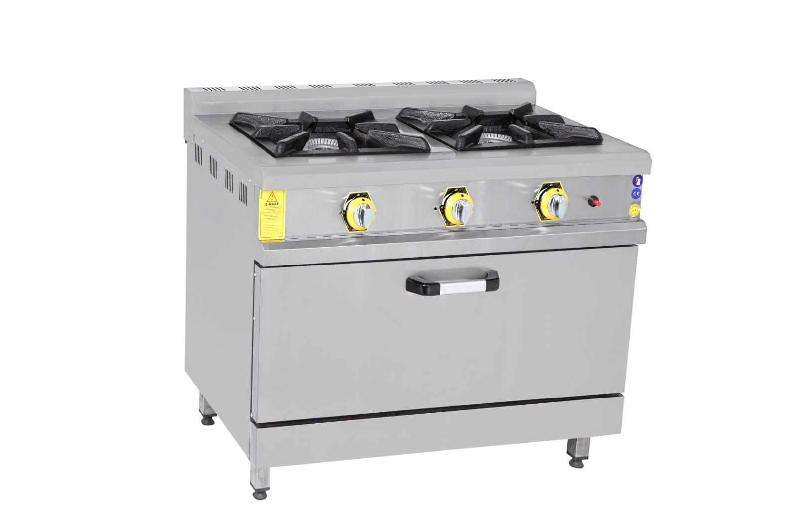 İnoxmaster 2'li Kuzine Fırınlı Gaz/lpg 100x60x85 Cm