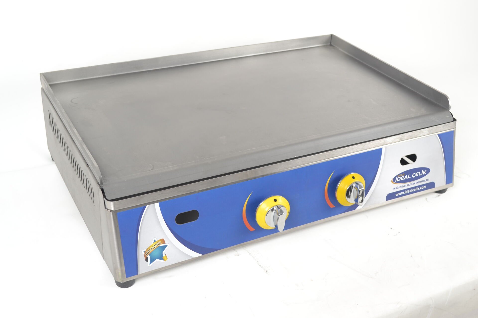 İdeal Çelik 70 cm Gazlı Pleyt Izgara