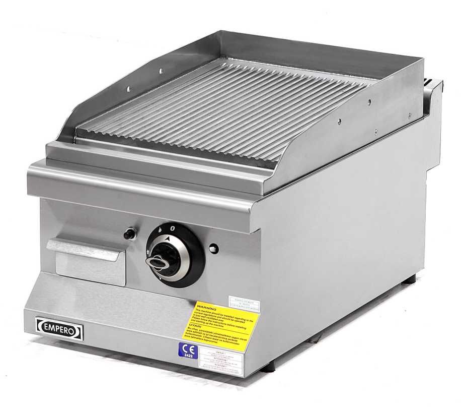 Empero EMP.6IE011 Snack Seri Set Üstü Oluklu Pleyt Izgara Elektrikli 40x63x28 cm