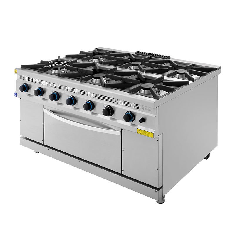 Turhan Çelik 6'lı Kuzine Gazlı 150x100x85 Cm