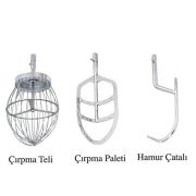 Bosfor 60 LT Hız Kontrollü  Panet Mikser 220V UPM-60M