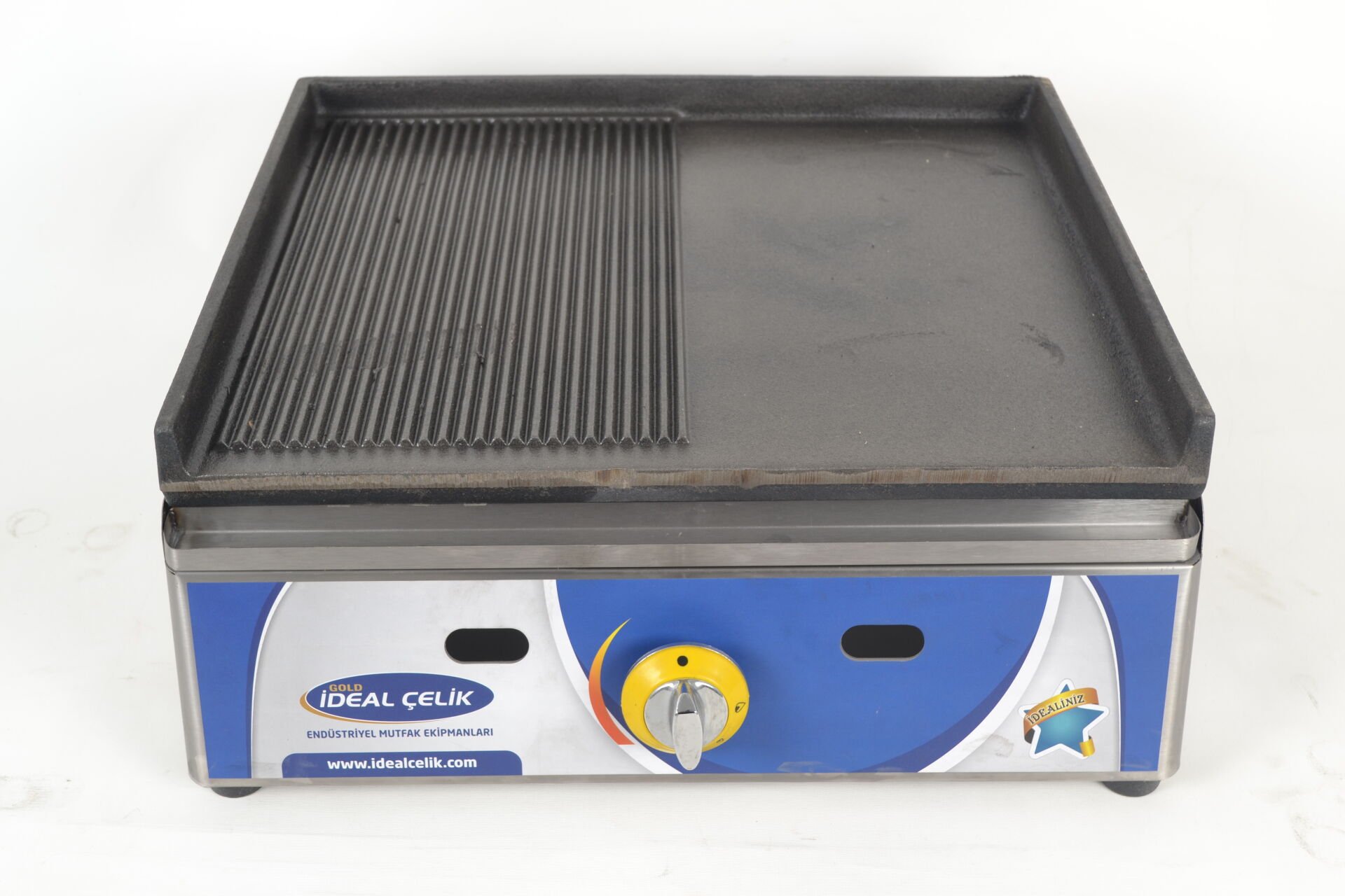 İdeal Çelik 50 Cm Gazlı Döküm Izgara